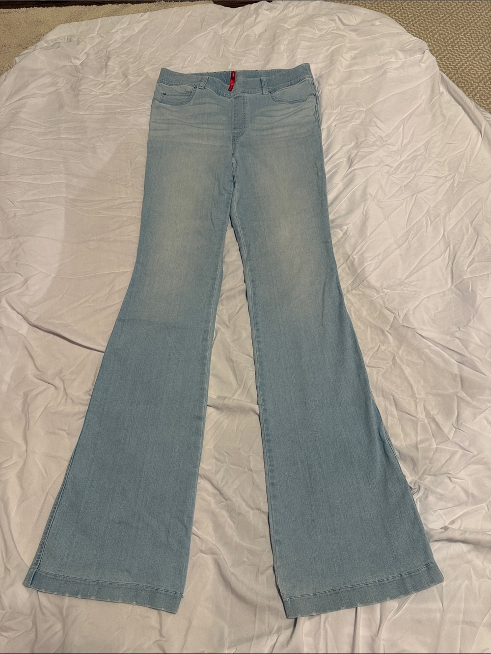 Long/tall SPANX Light Blue Flare Jeans